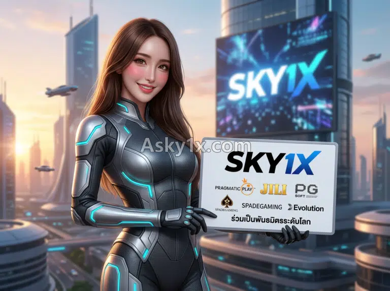 รับโบนัสเต็มเม็ดเต็มหน่วยกับ SKY1X