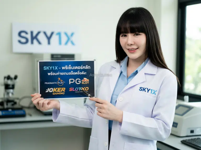 ฝากถอนออโต้ไม่มีขั้นต่ำที่ SKY1X